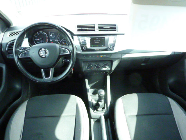 2018 Skoda Fabia in red